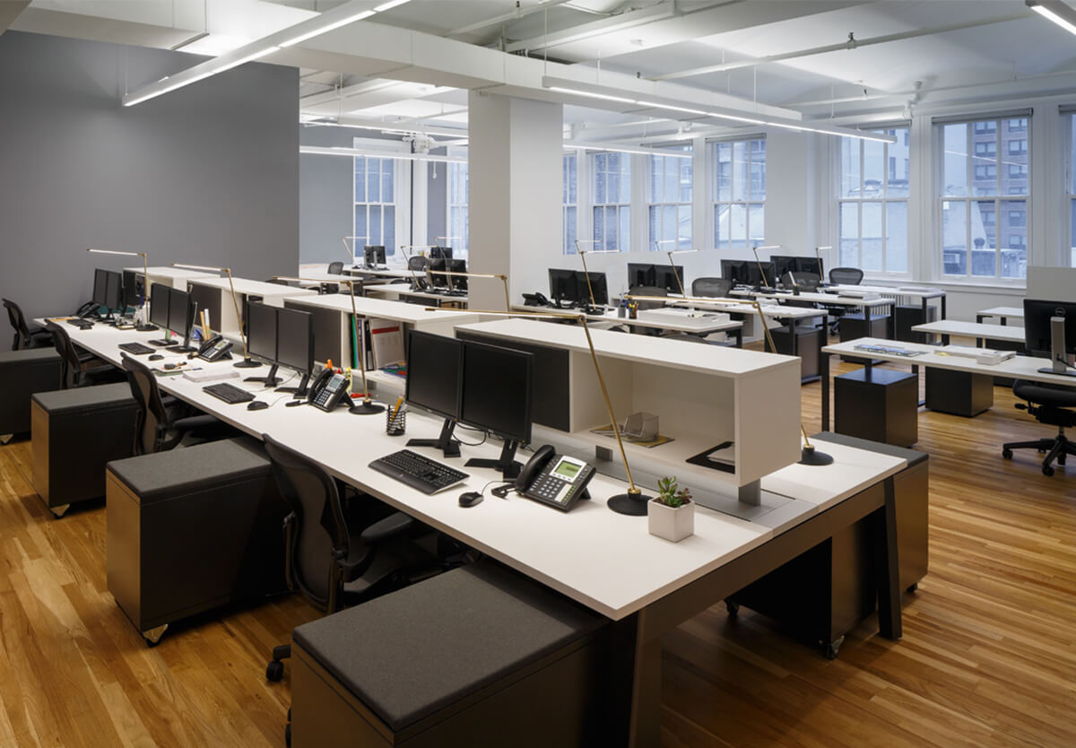 Stonehill Taylor Office with THIN Task Lamps