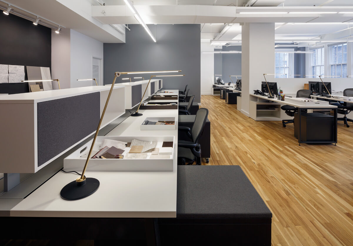 Stonehill Taylor Office with THIN Task Lamps