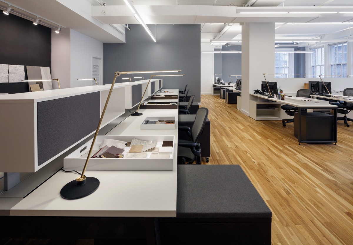 THIN Task Lamp at Stonehill Taylor New York Office
